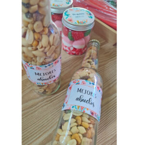 botellín de frutos secos “Mejores Abuelos”