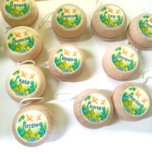 Yoyó de madera personalizado | Regalo ecológico con nombre