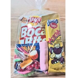Bolsas de chuches personalizadas para cumpleaños temática Leoncito