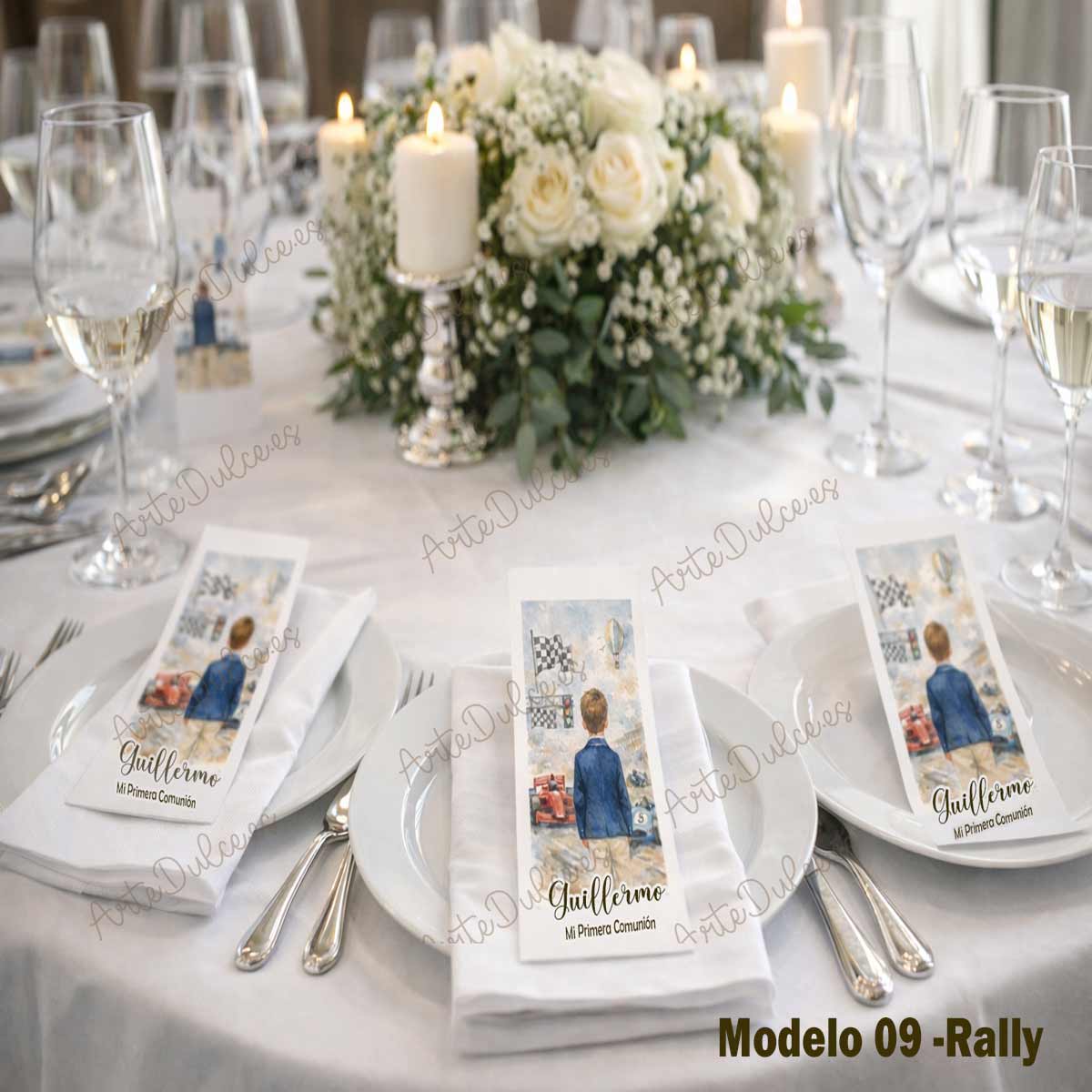 Marcapáginas Personalizados de Primera Comunión para Invitados - Imagen 12