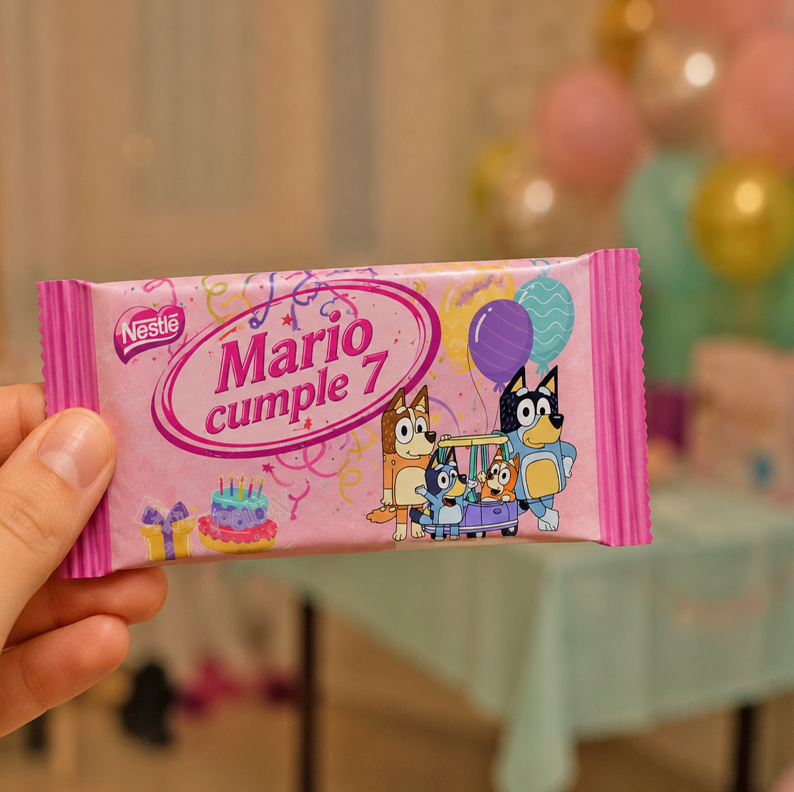 Mini KitKat Personalizados para Cumpleaños | Cualquier Temática - Imagen 3